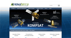 Desktop Screenshot of novaterrageo.com.br